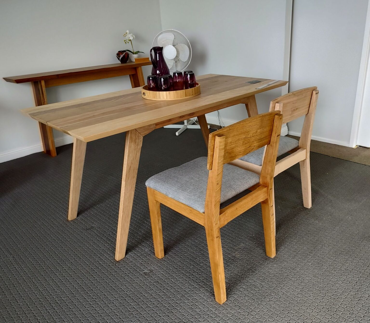 Ormond Slim 6 Seater Dining Table Saxon Design